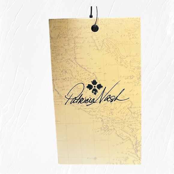 Patricia Nash Italian Python Crossbody/Clutch wth Smoke Chain and Leather Strap - Picture 8 of 8